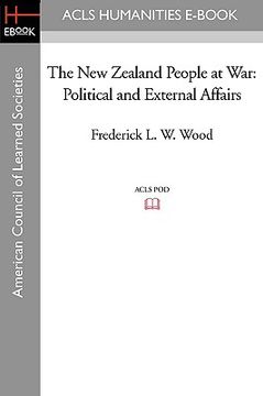 portada the new zealand people at war: political and external affairs