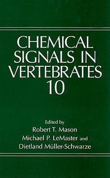 portada chemical signals in vertebrates 10 (en Inglés)