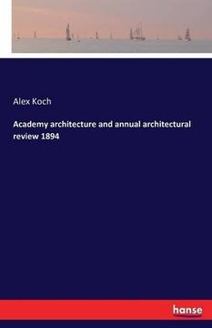 portada Academy Architecture and Annual Architectural Review 1894