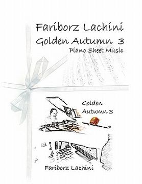 portada golden autumn 3 piano sheet music (in English)