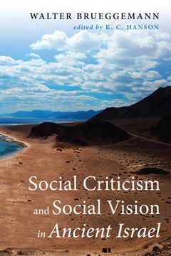 portada Social Criticism and Social Vision in Ancient Israel (en Inglés)