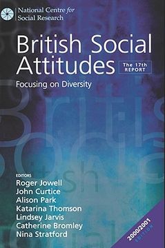portada british social attitudes: focusing on diversity (en Inglés)