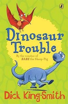 portada dinosaur trouble (en Inglés)