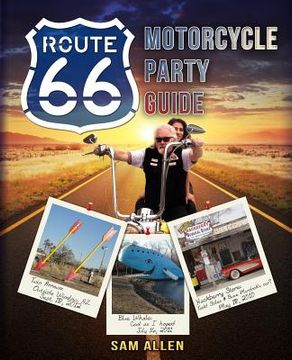portada Motorcycle Party Guide to Route 66 (B&W Version) (en Inglés)
