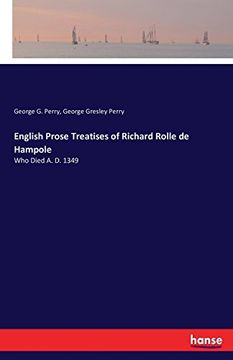 portada English Prose Treatises of Richard Rolle de Hampole