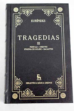 portada Tragedias, Tomo iii