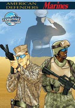 portada American Defenders: The Marines (en Inglés)