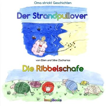 portada Der Strandpullover - Die Ribbelschafe: Das Vorlesebuch (German Edition)