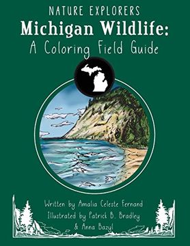 portada Michigan Wildlife: A Coloring Field Guide (en Inglés)