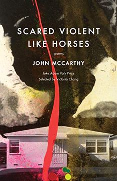 portada Scared Violent Like Horses: Poems (en Inglés)