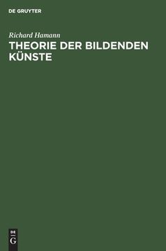 portada Theorie Der Bildenden Künste (in German)