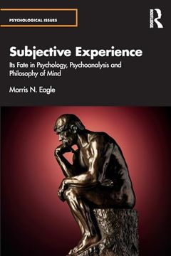 portada Subjective Experience (Psychological Issues) (en Inglés)