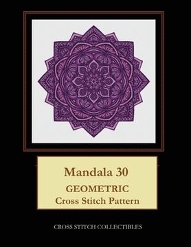 portada Mandala 30: Geometric Cross Stitch Pattern (en Inglés)
