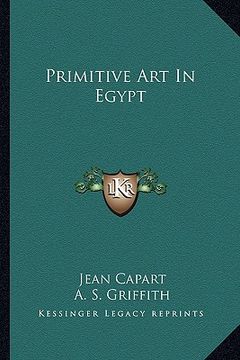 portada primitive art in egypt (en Inglés)