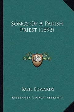 portada songs of a parish priest (1892)