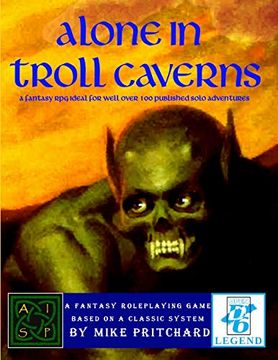portada Alone in Troll Caverns (en Inglés)