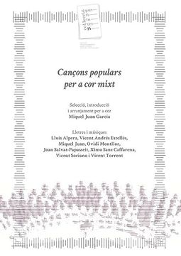 portada Cançons Populars per a cor Mixt (in Valencian)