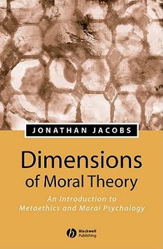 portada dimensions of moral theory: a concise history (en Inglés)