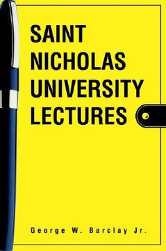 portada saint nicholas university lectures (en Inglés)