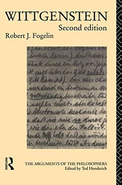 portada Wittgenstein (Arguments of the Philosophers) (en Inglés)