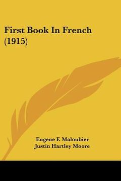 portada first book in french (1915) (en Inglés)