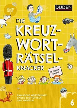portada Die Kreuzworträtselknacker - Englisch 2. Lernjahr (Band 6): Englische Wortschatzspiele zum Tüfteln und Knobeln (in German)