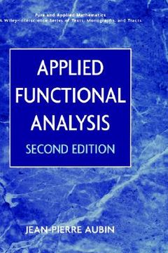 portada applied functional analysis (in English)