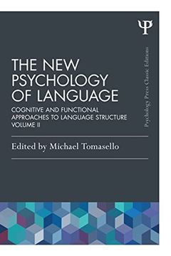 portada The new Psychology of Language (Psychology Press & Routledge Classic Editions) (en Inglés)