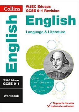 portada Wjec Eduqas Gcse 9-1 English Language and English Literature Workbook (Collins Gcse 9-1 Revision) (in English)
