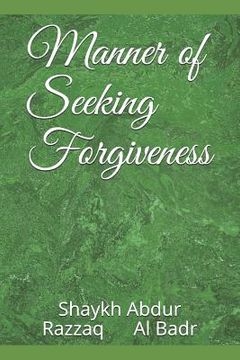 portada Manner of Seeking Forgiveness