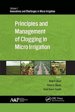 portada Principles and Management of Clogging in Micro Irrigation (Innovations and Challenges in Micro Irrigation) 