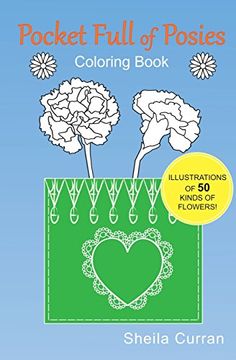portada Pocket Full of Posies: Coloring Book (in English)