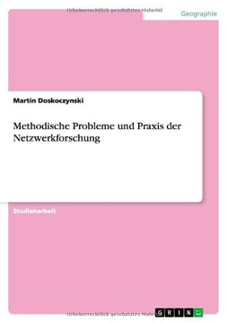 portada Methodische Probleme und Praxis der Netzwerkforschung (German Edition)