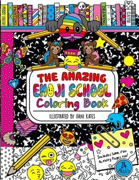 portada The Amazing Emoji School Coloring Book: 24 page Coloring Book