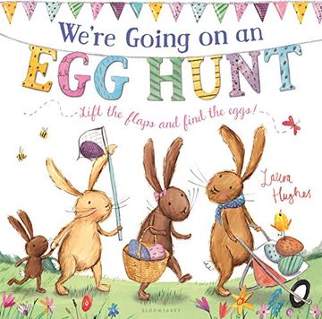 portada We're Going on an Egg Hunt: A Lift-The-Flap Adventure (en Inglés)