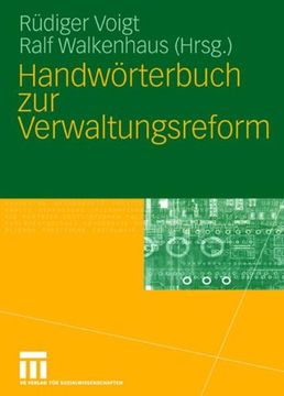 portada Handwörterbuch zur Verwaltungsreform (German Edition)