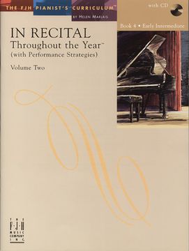 portada In Recital(r) Throughout the Year, Vol 2 Bk 4: With Performance Strategies (in English)