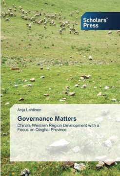 portada Governance Matters: China's Western Region Development with a Focus on Qinghai Province