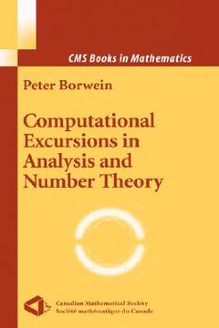 portada computational excursions in analysis and number theory (en Inglés)