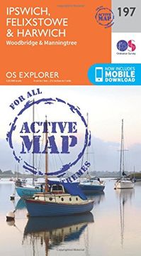 portada Ipswich, Felixstowe and Harwich 1 : 25 000 (OS Explorer Map)