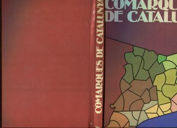 portada Tapa Para Encuadernar la Obra Comarques de Cataluña