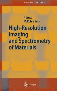 portada high-resolution imaging and spectrometry of materials (en Inglés)