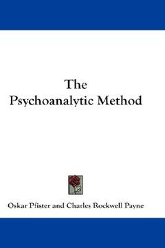 portada the psychoanalytic method (en Inglés)