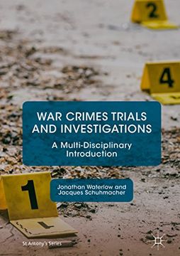 portada War Crimes Trials and Investigations: A Multi-Disciplinary Introduction (St Antony's Series)