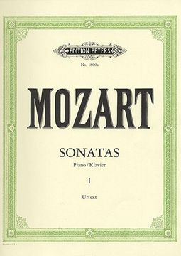 portada Mozart - Sonatas Completas 1º Para Piano (Urtext) (Martienssen/Weismann)