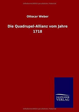 portada Die Quadrupel-Allianz vom Jahre 1718
