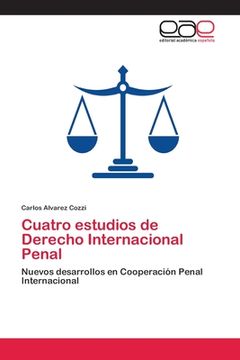 portada Cuatro estudios de Derecho Internacional Penal (in Spanish)