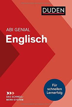 portada Abi Genial Englisch: Das Schnell-Merk-System (Duden sms - Schnell-Merk-System) (en Alemán)