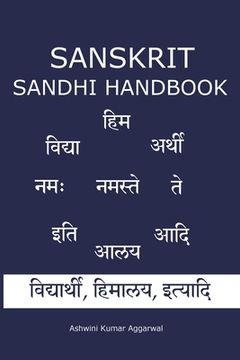 portada Sanskrit Sandhi Handbook (en Inglés)