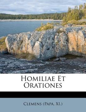 portada homiliae et orationes (en Inglés)